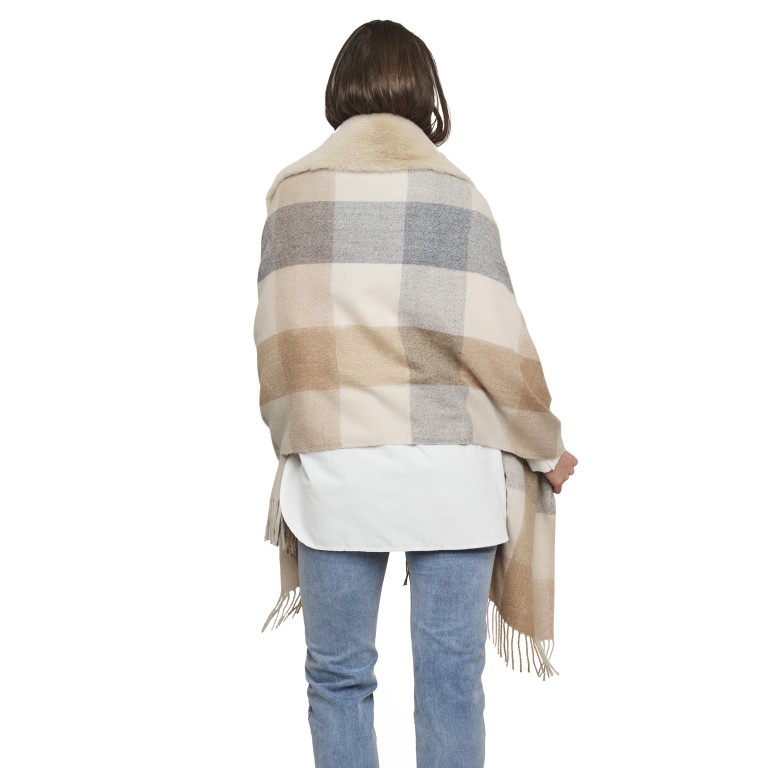 Cape Apollo Größe One Size Sand Birch, Farbe: beige, Marke: Rino & Pelle, EAN: 8720529395716, Bild 3 von 3