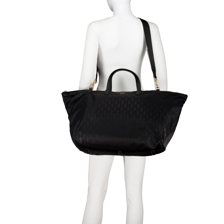 Reisetasche Collana Tessuto Helena LHZ Black, Farbe: schwarz, Marke: Joop!, EAN: 4048835230038, Abmessungen in cm: 44x32x23.5, Bild 5 von 6