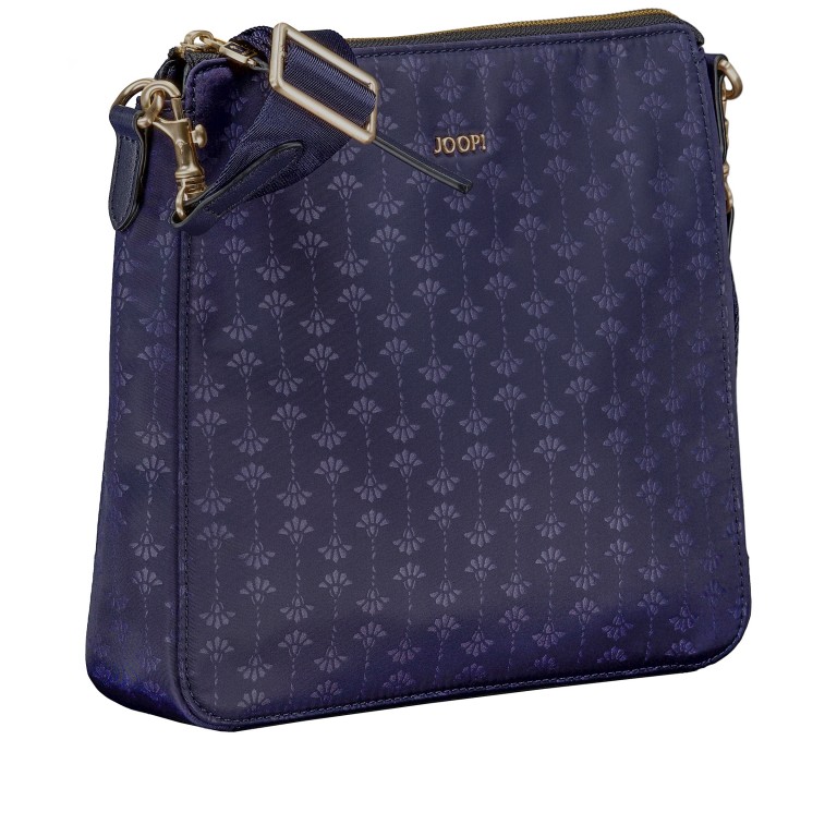 Umhängetasche Collana Tessuto Jasmina MVZ Dark Blue, Farbe: blau/petrol, Marke: Joop!, EAN: 4048835220923, Abmessungen in cm: 27x25x6.3, Bild 2 von 6