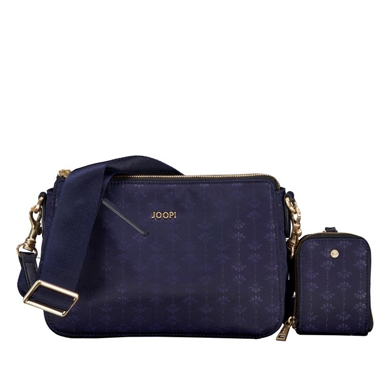 Umhängetasche Collana Tessuto Jasmina SHZ Dark Blue, Farbe: blau/petrol, Marke: Joop!, EAN: 4048835220909, Abmessungen in cm: 24x15x6, Bild 1 von 7