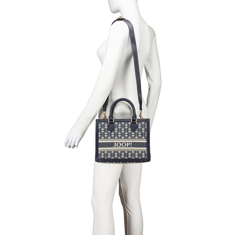 Handtasche Mazzolino Catena Aurelia SHZ Dark Blue, Farbe: blau/petrol, Marke: Joop!, EAN: 4048835227823, Abmessungen in cm: 27x21.5x14, Bild 5 von 8