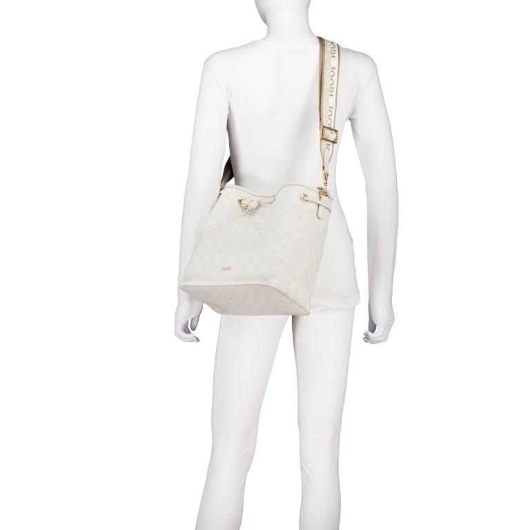 Beuteltasche Mazzolino Diletta Franziska MV Birch, Farbe: beige, Marke: Joop!, EAN: 4048835227687, Abmessungen in cm: 25.5x26x17, Bild 6 von 7