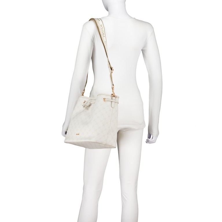 Beuteltasche Mazzolino Diletta Franziska MV Birch, Farbe: beige, Marke: Joop!, EAN: 4048835227687, Abmessungen in cm: 25.5x26x17, Bild 5 von 7