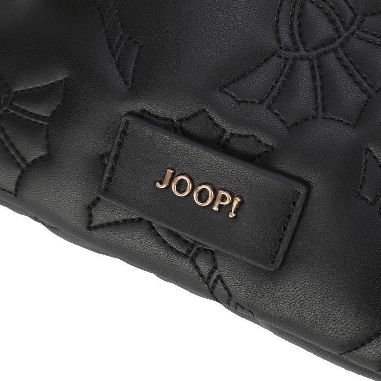 Umhängetasche Ricamo Ovatare Jasmina SHZ Black, Farbe: schwarz, Marke: Joop!, EAN: 4048835227632, Abmessungen in cm: 23.5x15.5x6.5, Bild 7 von 7