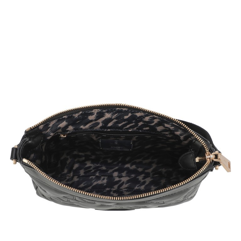 Umhängetasche Ricamo Ovatare Jasmina SHZ Black, Farbe: schwarz, Marke: Joop!, EAN: 4048835227632, Abmessungen in cm: 23.5x15.5x6.5, Bild 6 von 7