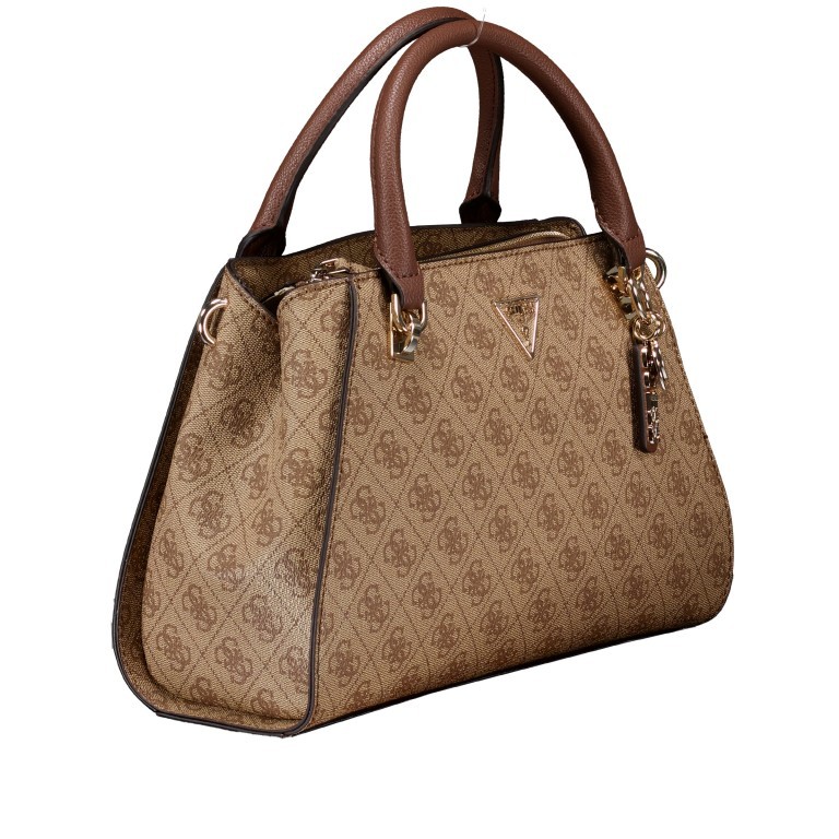 Handtasche Noelle Latte Logo Brown, Farbe: cognac, Marke: Guess, EAN: 0190231910138, Abmessungen in cm: 32x20x11.5, Bild 2 von 7