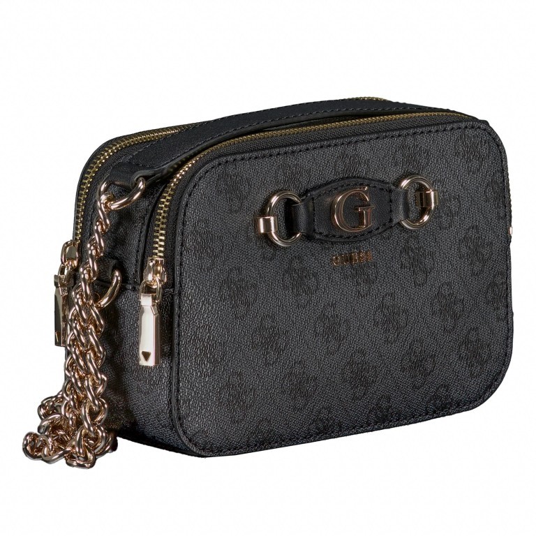 Umhängetasche Izzy Coal Logo, Farbe: anthrazit, Marke: Guess, EAN: 0190231909576, Abmessungen in cm: 20x13x7, Bild 2 von 6