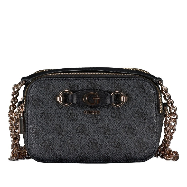 Umhängetasche Izzy Coal Logo, Farbe: anthrazit, Marke: Guess, EAN: 0190231909576, Abmessungen in cm: 20x13x7, Bild 1 von 6