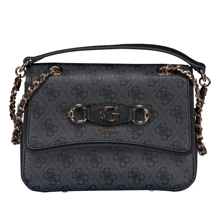 Umhängetasche Izzy Coal Logo, Farbe: anthrazit, Marke: Guess, EAN: 0190231910244, Abmessungen in cm: 22x15.5x7, Bild 1 von 7