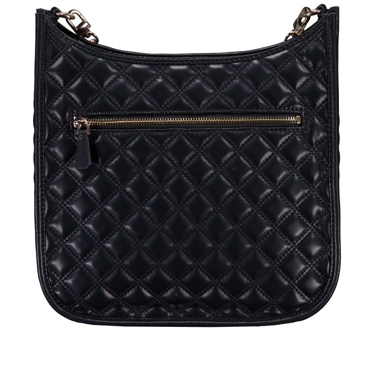 Umhängetasche Giully Black, Farbe: schwarz, Marke: Guess, EAN: 0190231905479, Abmessungen in cm: 28.5x28.5x7.5, Bild 3 von 7