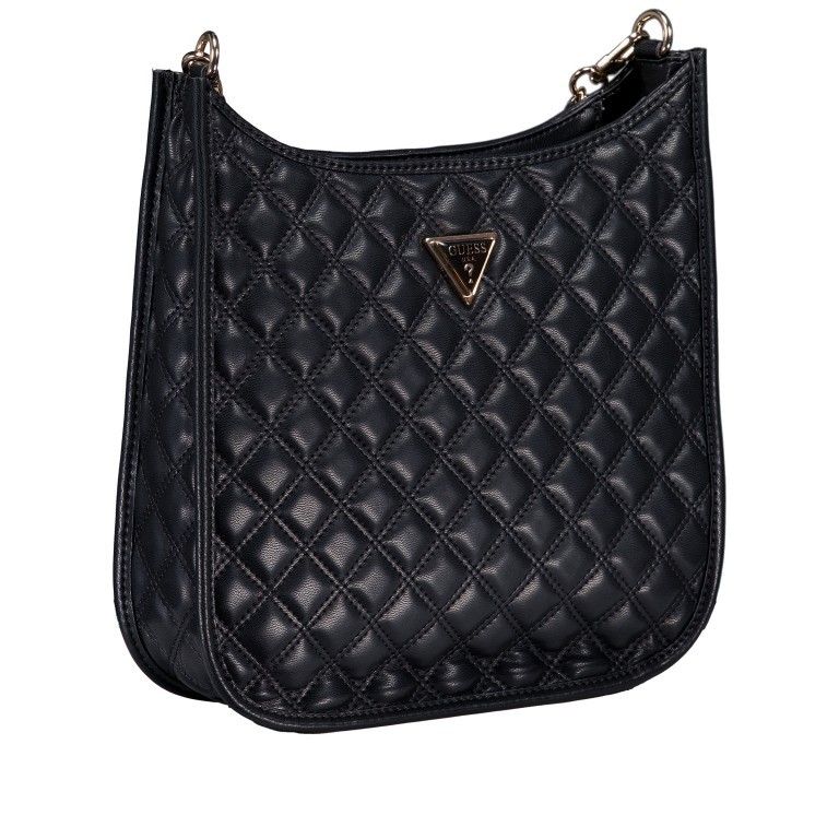 Umhängetasche Giully Black, Farbe: schwarz, Marke: Guess, EAN: 0190231905479, Abmessungen in cm: 28.5x28.5x7.5, Bild 2 von 7