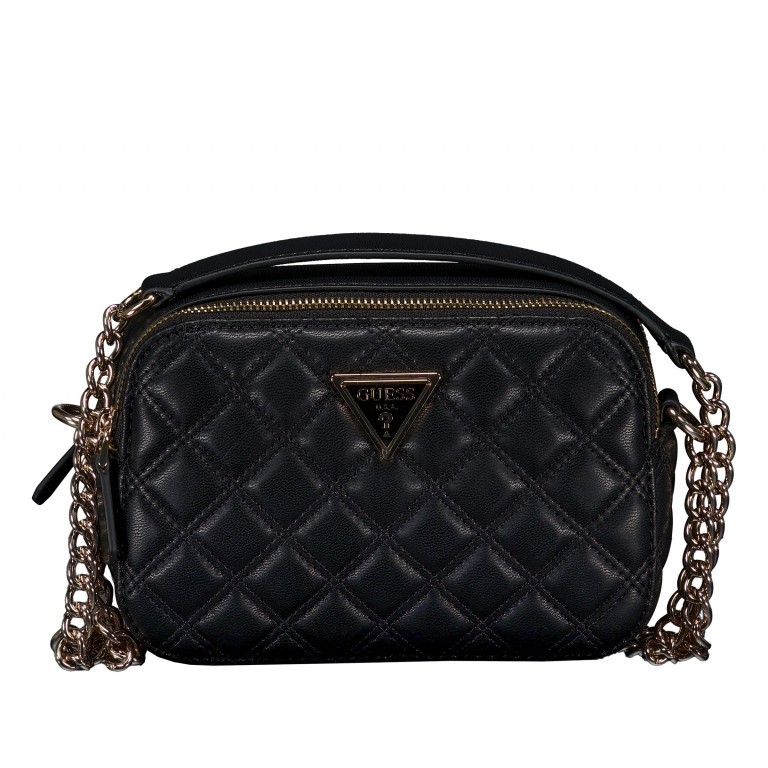 Umhängetasche Giully Black, Farbe: schwarz, Marke: Guess, EAN: 0190231845461, Abmessungen in cm: 20x13x7, Bild 1 von 6