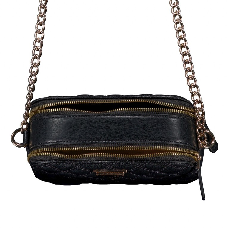 Umhängetasche Giully Black, Farbe: schwarz, Marke: Guess, EAN: 0190231845461, Abmessungen in cm: 20x13x7, Bild 6 von 6