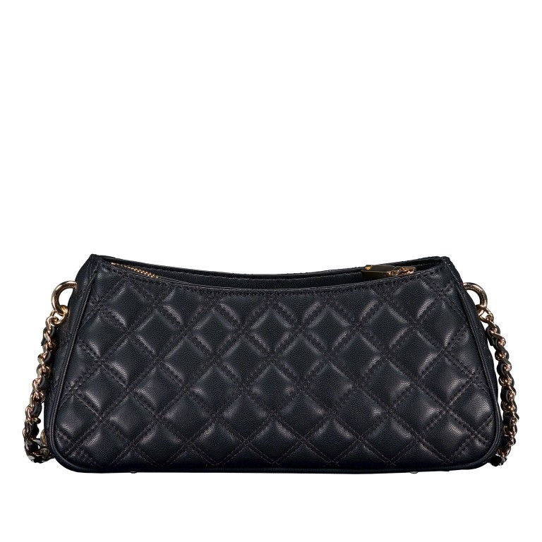 Umhängetasche Giully Black, Farbe: schwarz, Marke: Guess, EAN: 0190231904908, Abmessungen in cm: 28.5x14x5.5, Bild 3 von 6