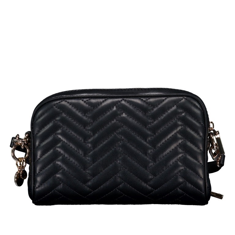 Umhängetasche Anning Black, Farbe: schwarz, Marke: Guess, EAN: 0190231909217, Abmessungen in cm: 22.5x13.5x7, Bild 3 von 5