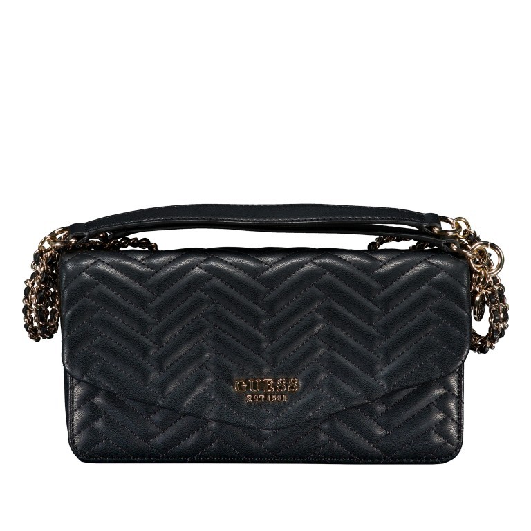 Umhängetasche Anning Black, Farbe: schwarz, Marke: Guess, EAN: 0190231909415, Abmessungen in cm: 26.5x14.5x0, Bild 1 von 7