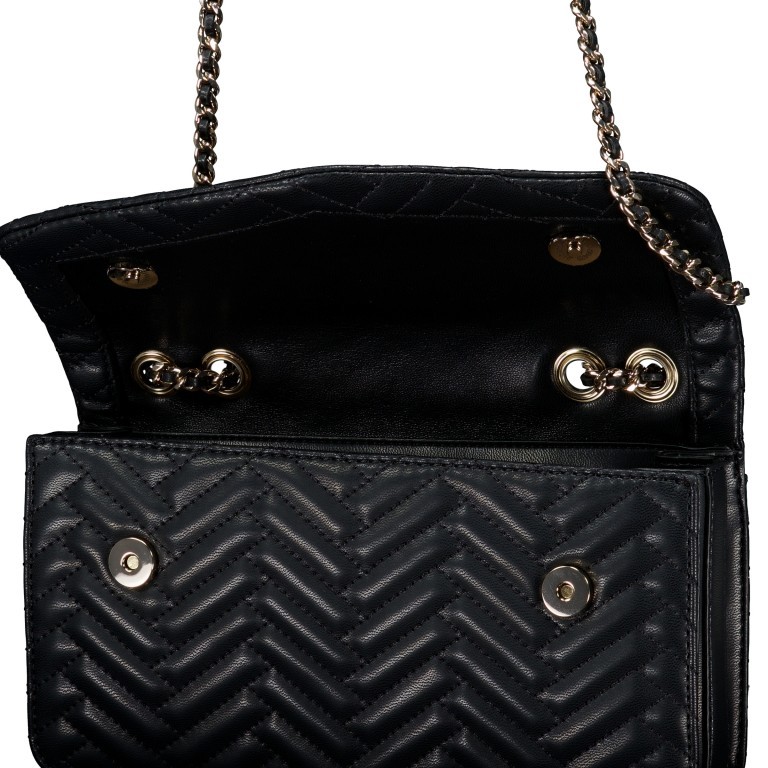 Umhängetasche Anning Black, Farbe: schwarz, Marke: Guess, EAN: 0190231909415, Abmessungen in cm: 26.5x14.5x0, Bild 7 von 7