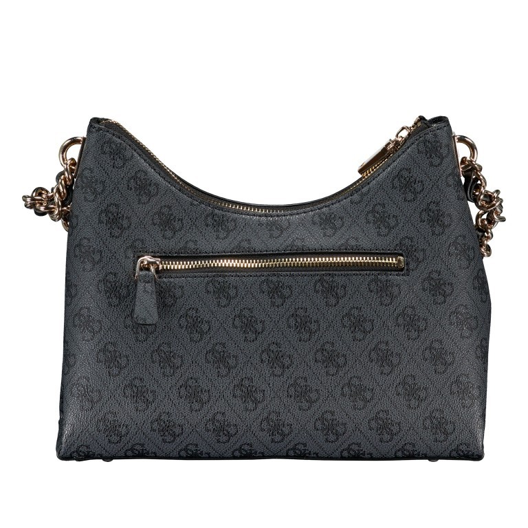Beuteltasche Izzy Coal Logo, Farbe: anthrazit, Marke: Guess, EAN: 0190231910220, Abmessungen in cm: 28x22.5x9.5, Bild 3 von 6