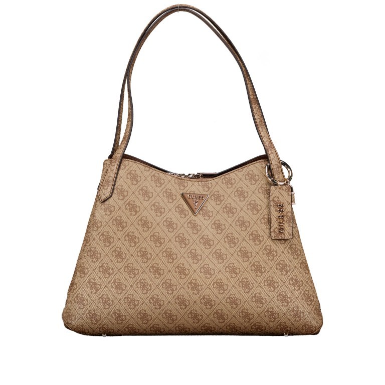 Shopper Sora Latte Logo, Farbe: cognac, Marke: Guess, EAN: 0190231878834, Abmessungen in cm: 37.5x25x11.5, Bild 1 von 5