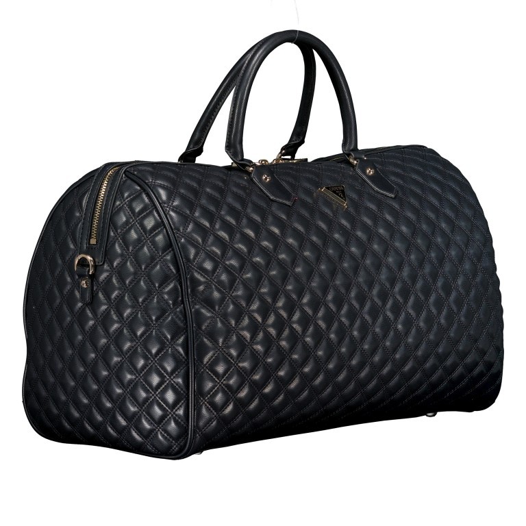 Reisetasche Giully Travel Größe 50 cm Black, Farbe: schwarz, Marke: Guess, EAN: 0190231915577, Abmessungen in cm: 50x32.5x26.5, Bild 2 von 5