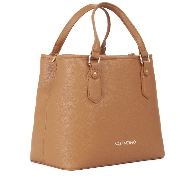 Handtasche Brixton Cuoio, Farbe: cognac, Marke: Valentino Bags, EAN: 8054942610195, Abmessungen in cm: 28x24x17, Bild 2 von 7