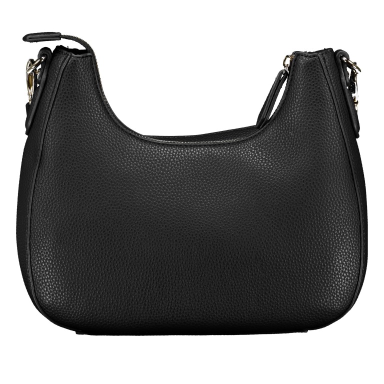 Beuteltasche Brixton Nero, Farbe: schwarz, Marke: Valentino Bags, EAN: 8054942230775, Abmessungen in cm: 26x22x7, Bild 3 von 8