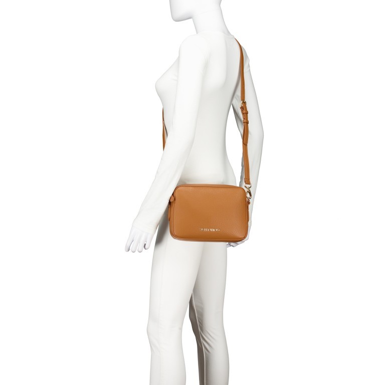 Umhängetasche Brixton Cuoio, Farbe: cognac, Marke: Valentino Bags, EAN: 8054942610218, Abmessungen in cm: 23.5x17x6.5, Bild 5 von 7