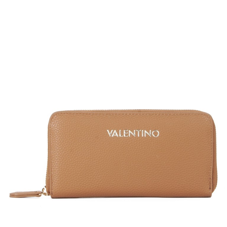 Geldbörse Brixton COGNAC/Cuoio, Farbe: cognac, Marke: Valentino Bags, EAN: 8054942605740, Abmessungen in cm: 19x10x2.5, Bild 1 von 4