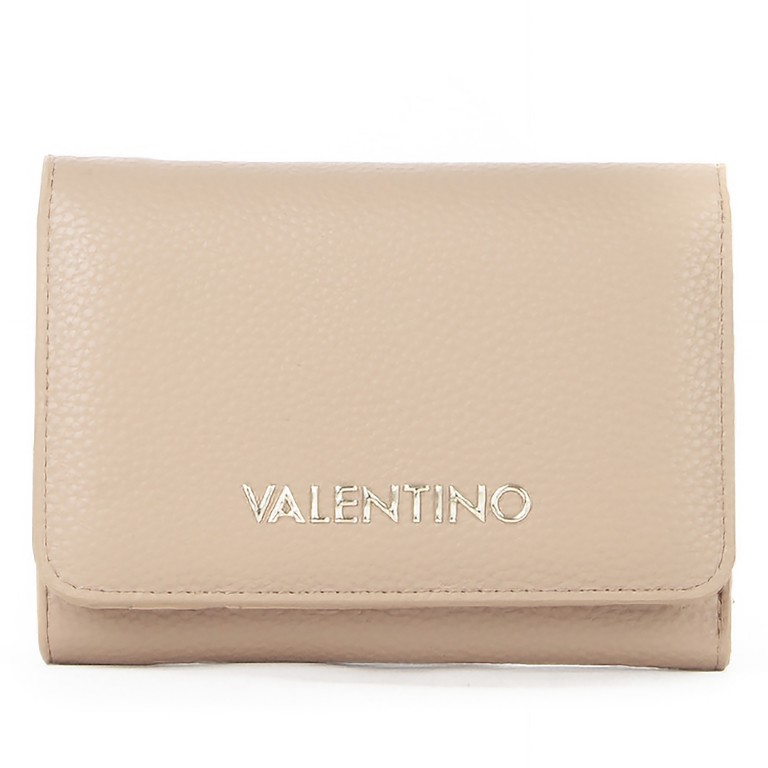 Geldbörse Brixton Beige, Farbe: beige, Marke: Valentino Bags, EAN: 8054942233141, Abmessungen in cm: 14.5x11x3, Bild 1 von 4
