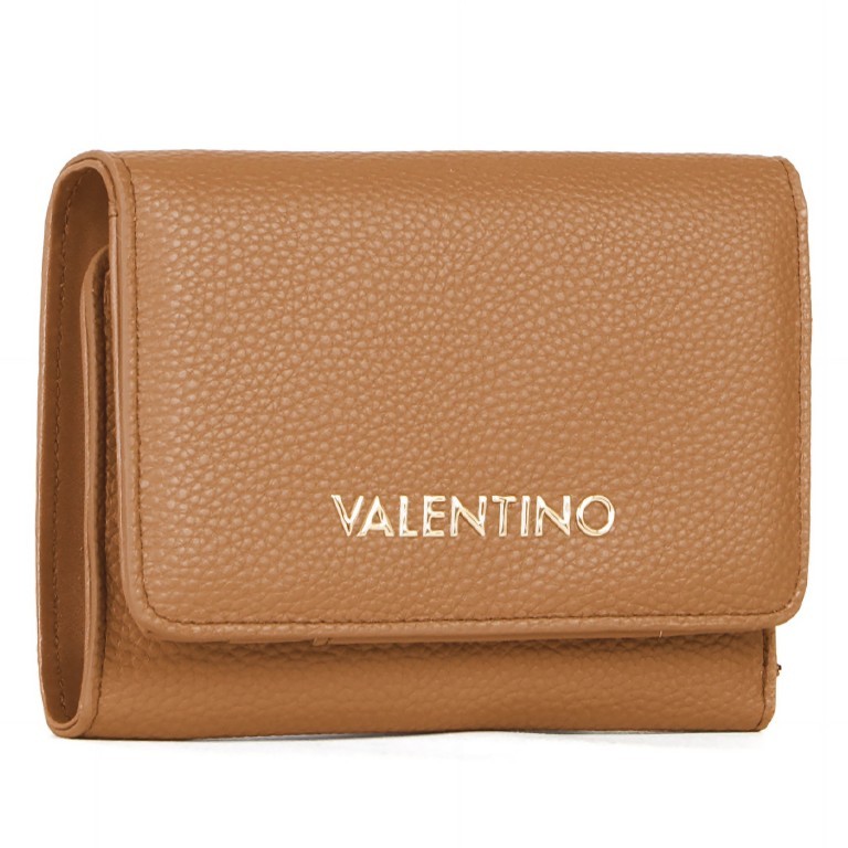 Geldbörse Brixton Cuoio, Farbe: cognac, Marke: Valentino Bags, EAN: 8054942605788, Abmessungen in cm: 14.5x11x3, Bild 2 von 4