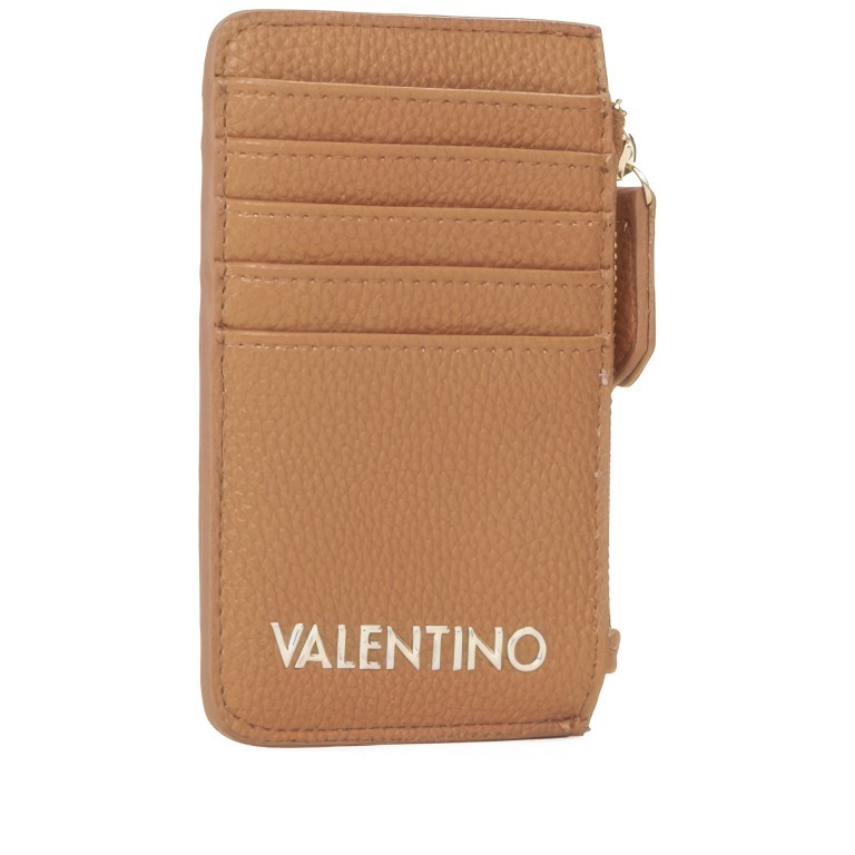 Karten-/Ausweisetui Brixton Cuoio, Farbe: cognac, Marke: Valentino Bags, EAN: 8054942605801, Abmessungen in cm: 8.5x13.2x0.5, Bild 2 von 4