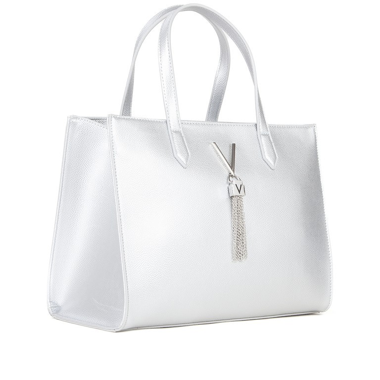 Handtasche Divina VBS1R414G.001 Argento, Farbe: metallic, Marke: Valentino Bags, EAN: 8054942440693, Abmessungen in cm: 30x23x16, Bild 2 von 7