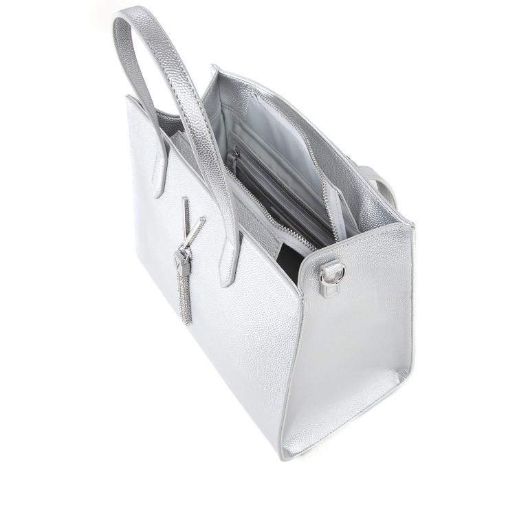 Handtasche Divina VBS1R414G.001 Argento, Farbe: metallic, Marke: Valentino Bags, EAN: 8054942440693, Abmessungen in cm: 30x23x16, Bild 7 von 7