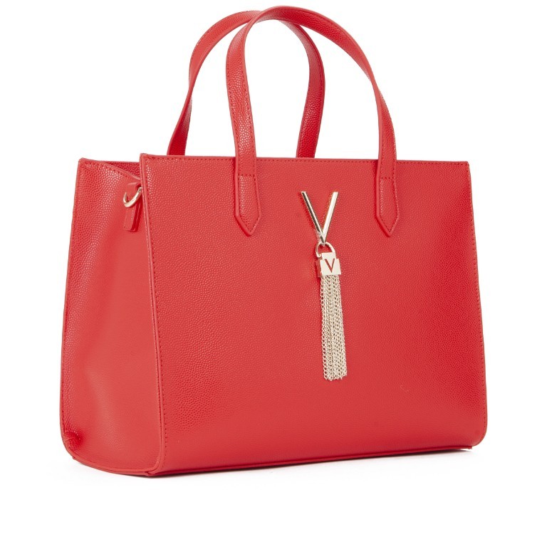 Handtasche Divina VBS1R414G.001 Rosso, Farbe: rot/weinrot, Marke: Valentino Bags, EAN: 8054942612380, Abmessungen in cm: 30x23x16, Bild 2 von 7