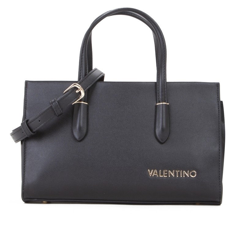 Handtasche Jasmin Nero, Farbe: schwarz, Marke: Valentino Bags, EAN: 8054942606884, Abmessungen in cm: 27.5x16.3x10.5, Bild 1 von 7