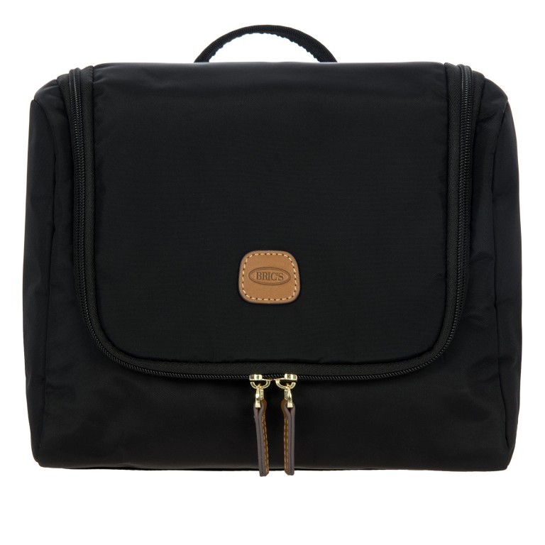 Kulturbeutel X-BAG & X-Travel zum Aufhängen Black, Farbe: schwarz, Marke: Brics, EAN: 8016623918433, Abmessungen in cm: 26x23.5x11, Bild 1 von 6