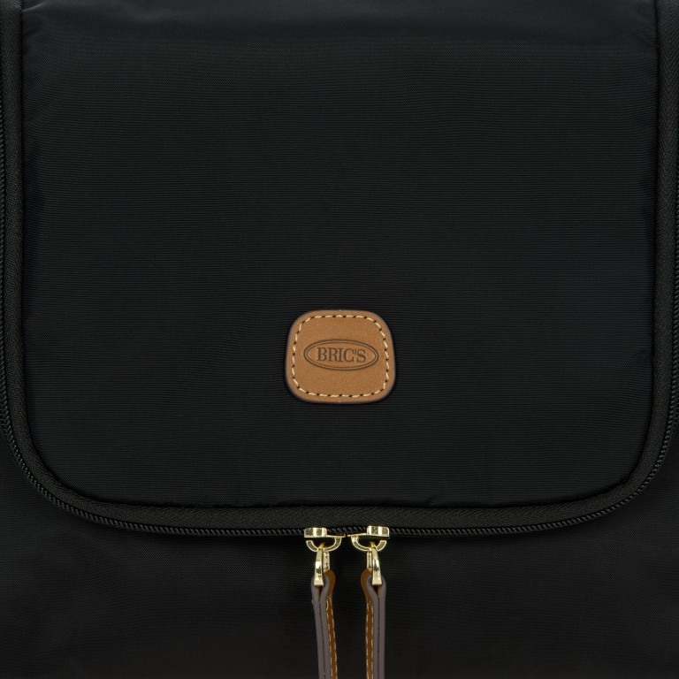 Kulturbeutel X-BAG & X-Travel zum Aufhängen Black, Farbe: schwarz, Marke: Brics, EAN: 8016623918433, Abmessungen in cm: 26x23.5x11, Bild 6 von 6