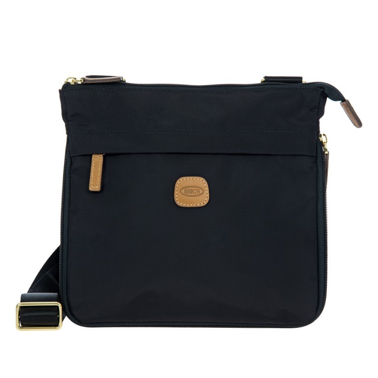 Umhängetasche X-BAG & X-Travel Ocean Blue, Farbe: blau/petrol, Marke: Brics, EAN: 8016623918440, Abmessungen in cm: 26.5x23.5x1.5, Bild 1 von 7