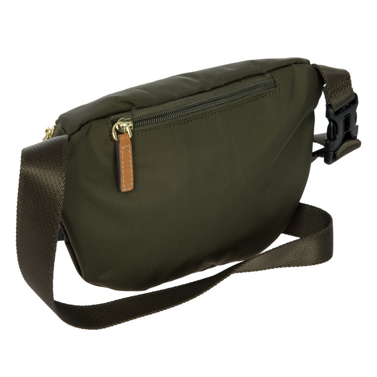 Gürteltasche X-BAG & X-Travel Olive, Farbe: grün/oliv, Marke: Brics, EAN: 8016623918488, Abmessungen in cm: 27x14x8, Bild 4 von 8