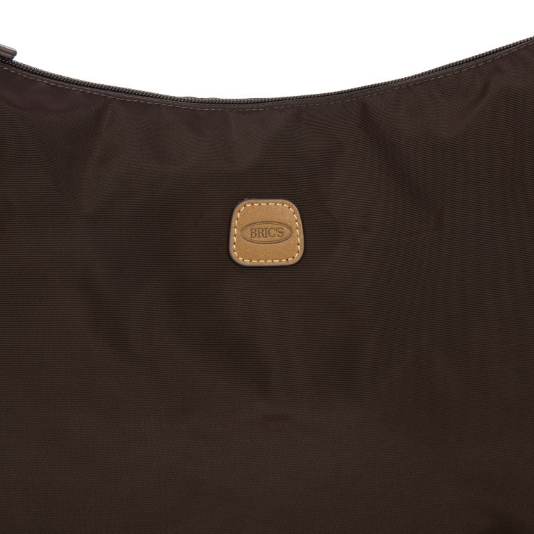 Beuteltasche X-BAG & X-Travel Halfmoon Bag Brown, Farbe: braun, Marke: Brics, EAN: 8016623959610, Abmessungen in cm: 35x28x12, Bild 7 von 7