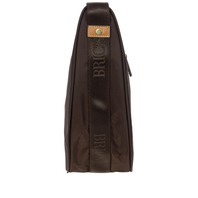 Beuteltasche X-BAG & X-Travel Halfmoon Bag Brown, Farbe: braun, Marke: Brics, EAN: 8016623959610, Abmessungen in cm: 35x28x12, Bild 3 von 7
