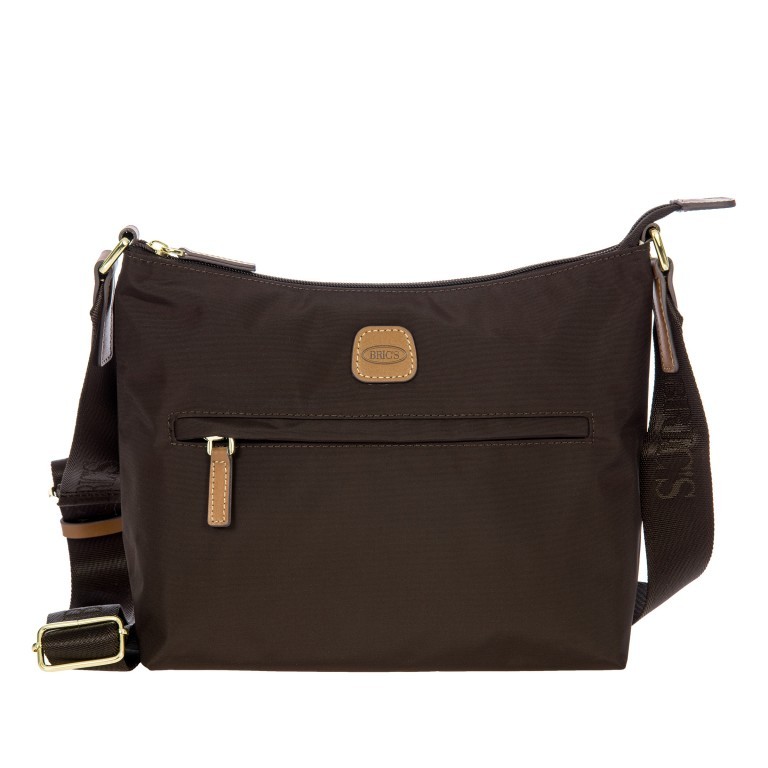 Beuteltasche X-BAG & X-Travel Brown, Farbe: braun, Marke: Brics, EAN: 8016623959672, Abmessungen in cm: 30x20x13, Bild 1 von 7