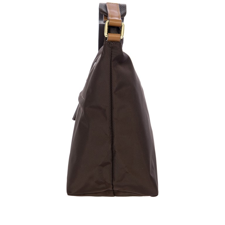 Beuteltasche X-BAG & X-Travel Brown, Farbe: braun, Marke: Brics, EAN: 8016623959672, Abmessungen in cm: 30x20x13, Bild 3 von 7