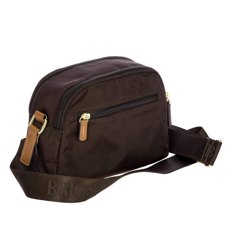 Umhängetasche X-BAG & X-Travel Brown, Farbe: braun, Marke: Brics, EAN: 8016623959740, Abmessungen in cm: 20x15x8, Bild 4 von 7