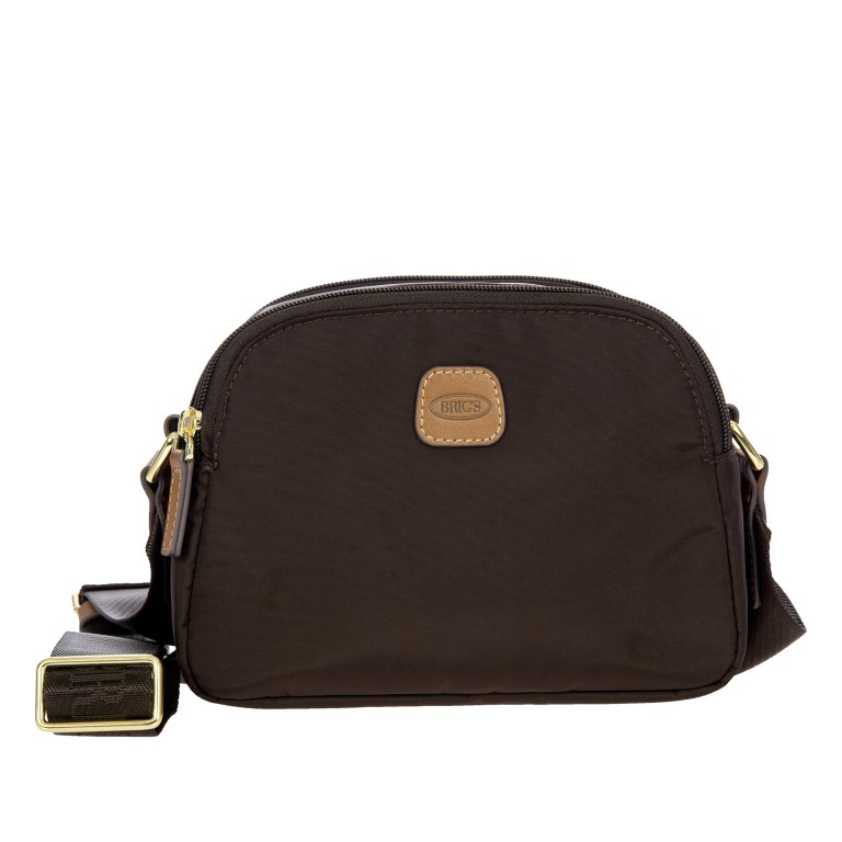 Umhängetasche X-BAG & X-Travel Brown, Farbe: braun, Marke: Brics, EAN: 8016623959740, Abmessungen in cm: 20x15x8, Bild 1 von 7