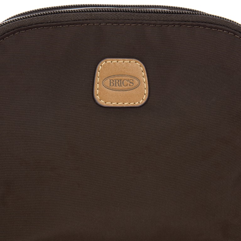 Umhängetasche X-BAG & X-Travel Brown, Farbe: braun, Marke: Brics, EAN: 8016623959740, Abmessungen in cm: 20x15x8, Bild 7 von 7