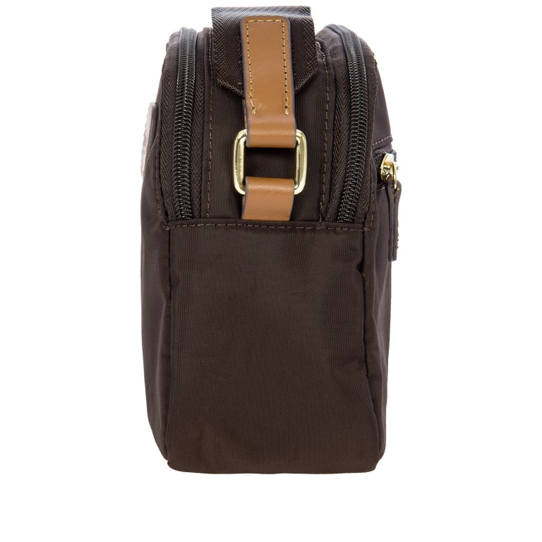 Umhängetasche X-BAG & X-Travel Brown, Farbe: braun, Marke: Brics, EAN: 8016623959740, Abmessungen in cm: 20x15x8, Bild 3 von 7