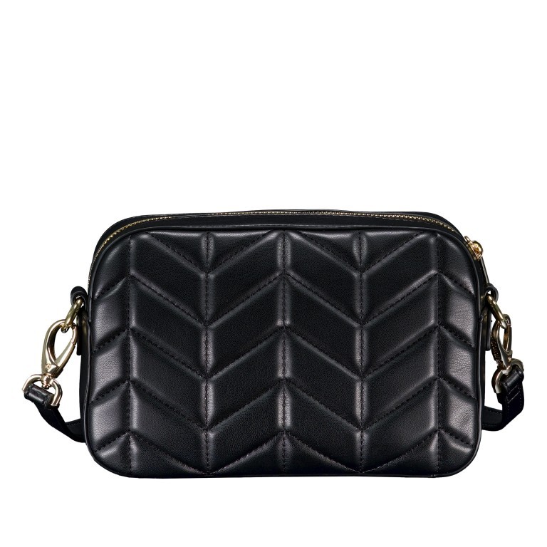 Umhängetasche Petal Relove Recycle Nero, Farbe: schwarz, Marke: Valentino Bags, EAN: 8054942610461, Abmessungen in cm: 22.5x15x6.5, Bild 3 von 6