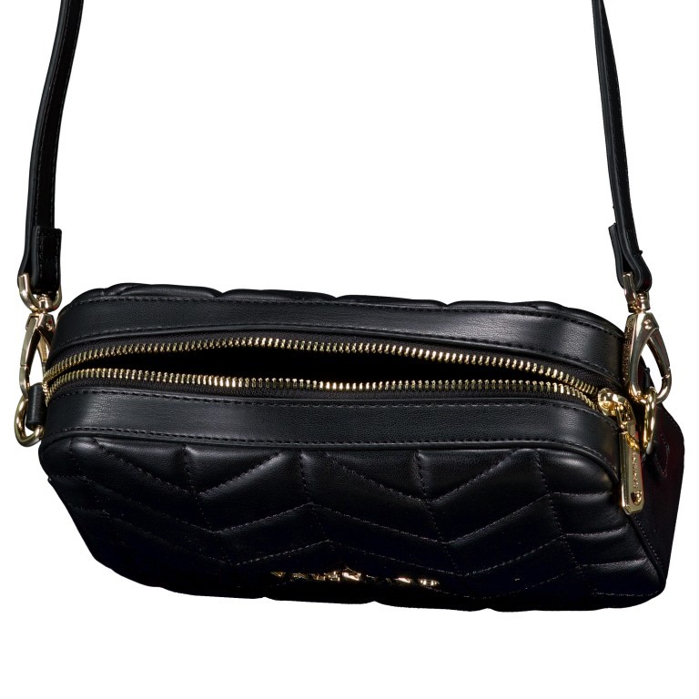 Umhängetasche Petal Relove Recycle Nero, Farbe: schwarz, Marke: Valentino Bags, EAN: 8054942610461, Abmessungen in cm: 22.5x15x6.5, Bild 6 von 6