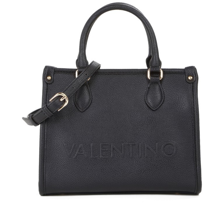 Handtasche Rised Relove Recycle Nero, Farbe: schwarz, Marke: Valentino Bags, EAN: 8054942608918, Abmessungen in cm: 26.5x22.5x12.5, Bild 1 von 7